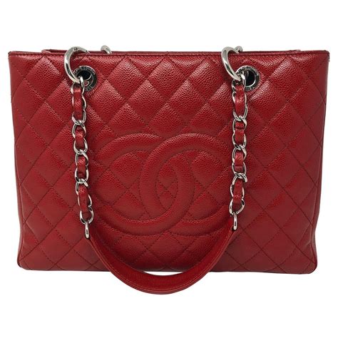 red chanel tote|chanel tote fabric.